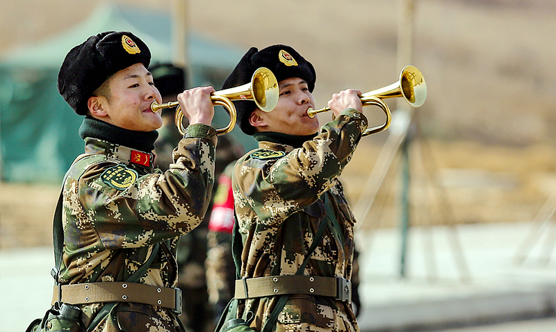 開(kāi)訓(xùn)！武警甘肅省總隊(duì)拉開(kāi)新年度軍事訓(xùn)練戰(zhàn)幕（組圖）