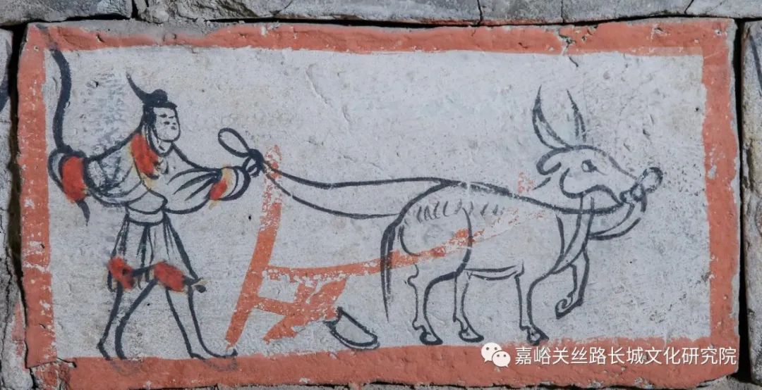 牛年話?！斡P(guān)新城魏晉墓群畫像磚中的“牛”