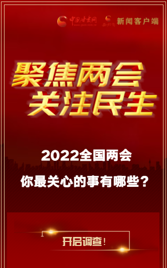 H5｜2022全國兩會(huì)，你最關(guān)心的事有哪些？